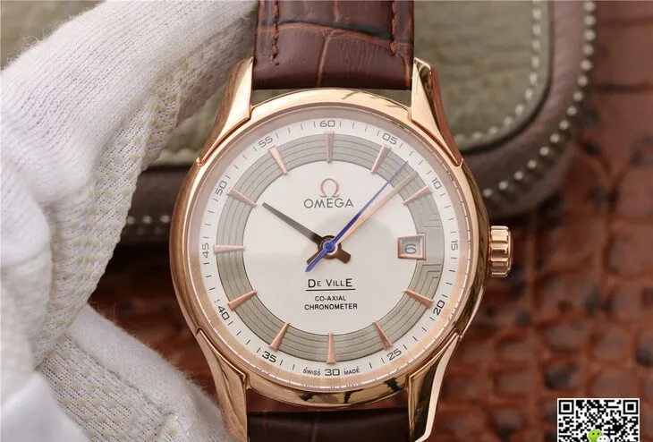 Omega De Ville 431.63.41.21.02.001 VS Factory 1:1 Best Edition Replica Watch Brown Strap